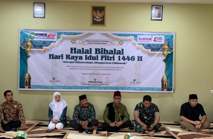 Halal Bihalal Kecamatan Tenggarong Seberang Tahun 2025 Berlangsung Meriah dan Penuh Kehangatan