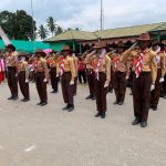 Semarak Lomba Gerak Jalan di Kecamatan Tenggarong Seberang