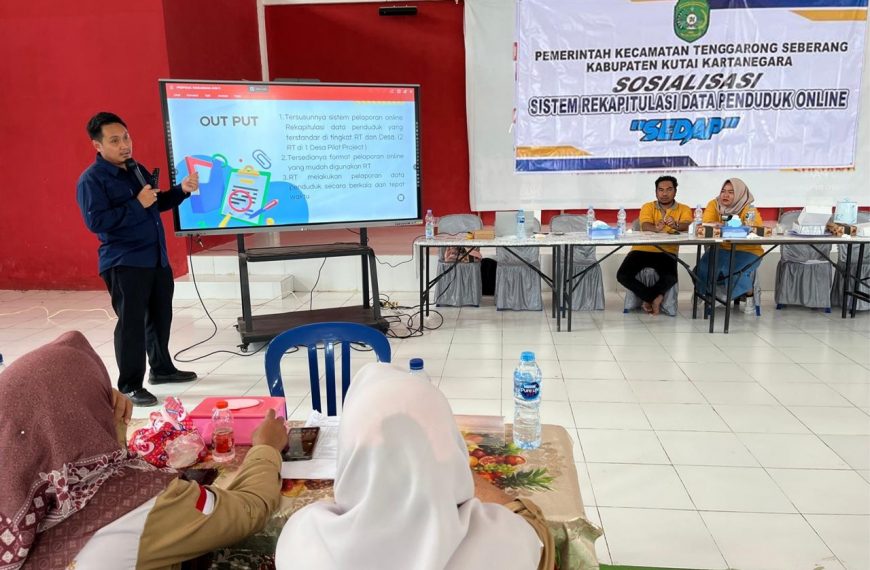 Kecamatan Tenggarong Seberang Luncurkan Inovasi Digital “SEDAP” untuk Percepatan Data Kependudukan