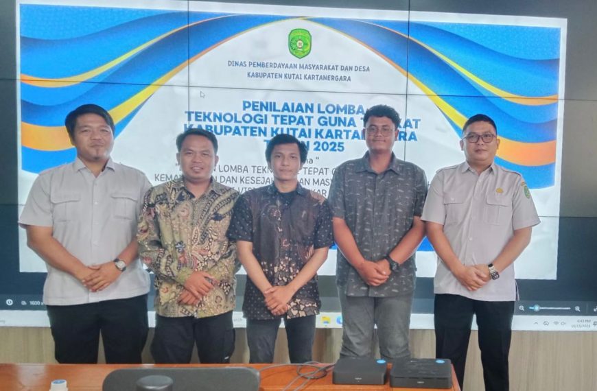 POSYANTEK BUMIJA DESA MANUNGGAL JAYA WAKILI KECAMATAN TENGGARONG SEBERANG DALAM LOMBA TEKNOLOGI TEPAT GUNA TINGKAT KABUPATEN KUTAI KARTANEGARA TAHUN 2025