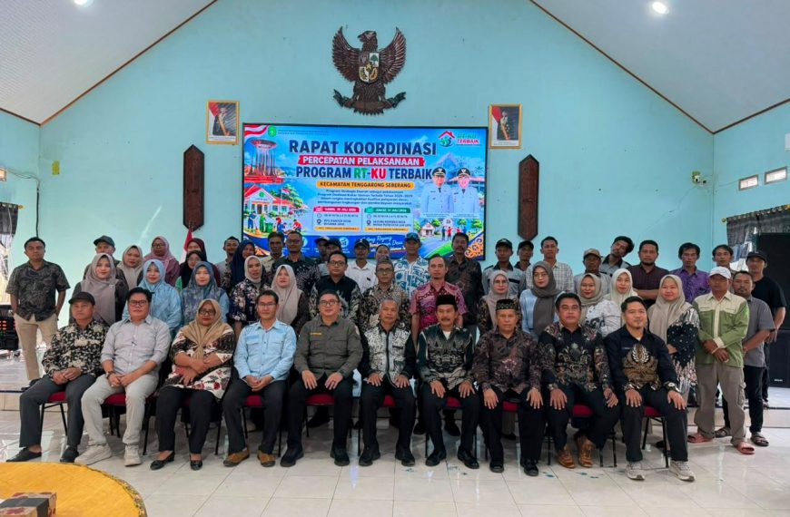 Rapat Koordinasi Percepatan Pelaksanaan Program RT-KU Terbaik
